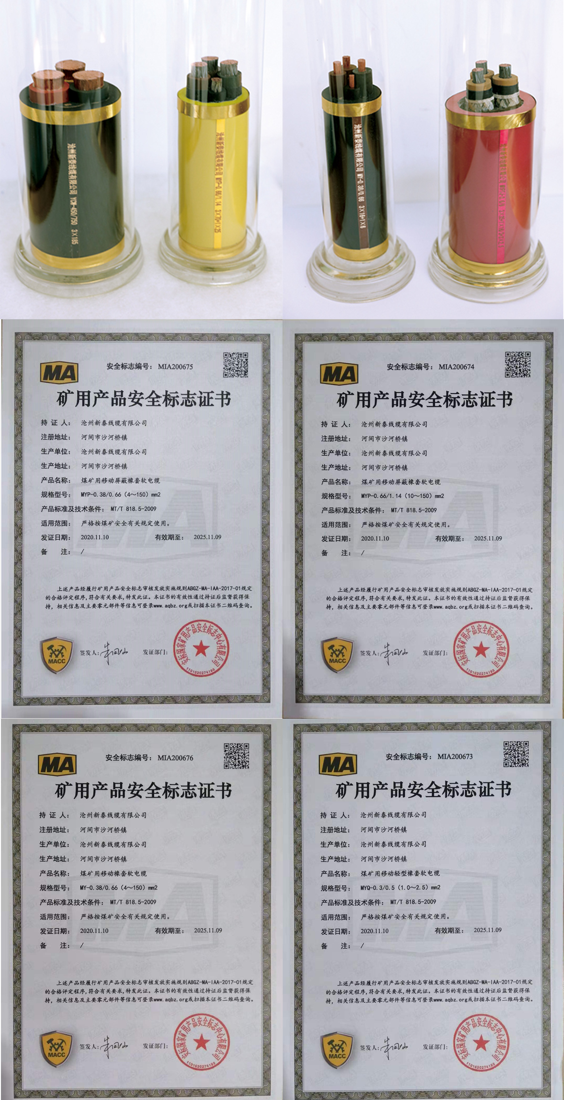 矿用电缆（MYP/MY/MYQ）