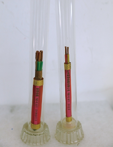Silicone rubber cable
